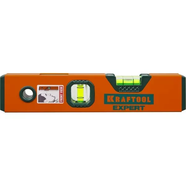 Уровень коробчатый "EXPERT", KRAFTOOL 34710-025, 2 ампулы, 0,5 мм/м, 250мм 34710-025_z01 купить в Муравленко