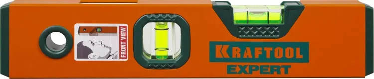Уровень коробчатый "EXPERT", KRAFTOOL 34710-025, 2 ампулы, 0,5 мм/м, 250мм 34710-025_z01 купить в Муравленко