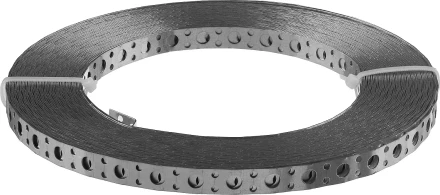 ЗУБР ПВЛ, 12 x 0.75 мм, 25 м, цинк, перфорированная вентиляционная лента прямая (310247-12-75) купить в Муравленко