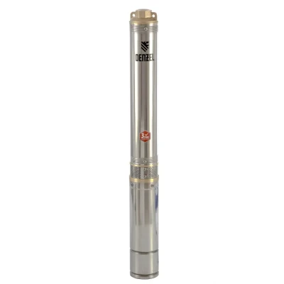 Скважинный насос Denzel DWC-3-60, центробежный, диаметр 3", 800 Вт, 3300 л/ч, напор 60 м 97255