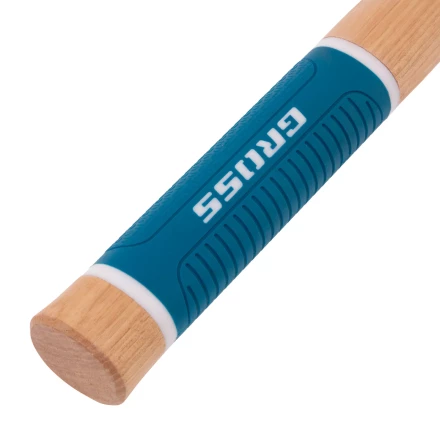 Молоток-гвоздодер, 680 г Gross 10425, угол 75, магнит, обрезиненная рукоятка AMERICAN HICKORY купить в Муравленко