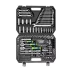 Набор инструментов Сибртех 14172, 1/2&quot;, 3/8&quot;, 1/4&quot;, пластиковый кейс 160 предм. купить в Муравленко