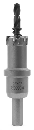 ТСТ коронка MESSER 20X25 с центрирующим сверлом и толкающей пружиной купить в Муравленко