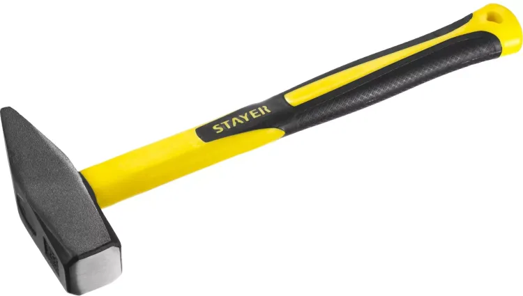 Молоток слесарный Fiberglass 1000 г с фиберглассовой рукояткой, STAYER Professional 20050-10 20050-10_z01 купить в Муравленко