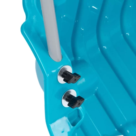 Скрепер-волокуша для уборки снега  Palisad 61694, полипропилен, колеса, 595х715х1445мм, рукоятка с ПВХ, LUXE купить в Муравленко