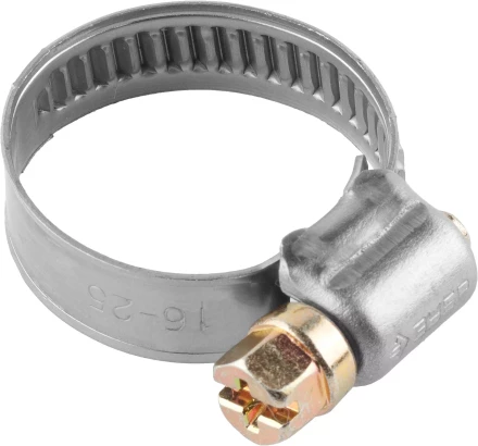 Хомуты ЗУБР &quot;ЭКСПЕРТ&quot;, нерж. сталь, накатная лента 9 мм, 12-20 мм, 200 шт 37820-12-20-200 купить в Муравленко