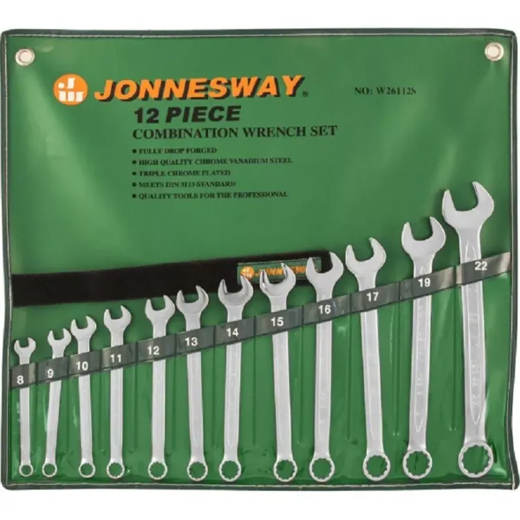 Набор ключей комбинированных 8-22мм 12предметов Jonnesway W26112S 47355 купить в Муравленко