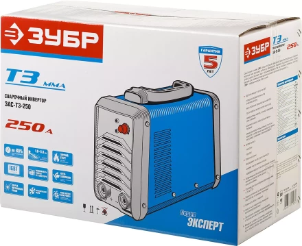 Сварочный инвертор ММА ЗАС-Т3-250 серия ПРОФЕССИОНАЛ купить в Муравленко