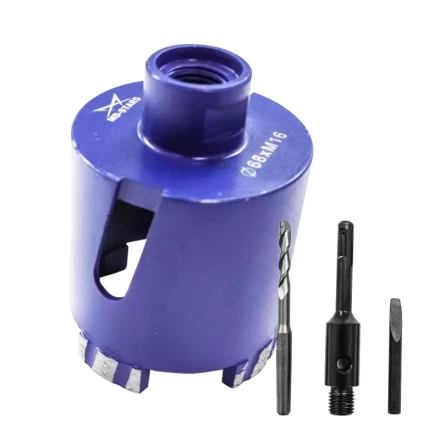 Сверло алмазное турбо с переходником SDS+ 72*10*M16 #4 купить в Муравленко