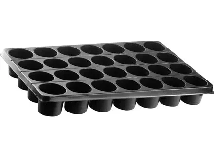 Кассета для рассады 52х31см высота 6см 28 ячеек полистирол  Россия 64312 купить в Муравленко