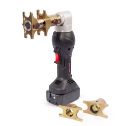 Пресс гидравлический аккумуляторный КВТ ПГРА-СЗ-32 для монтажа аксиальных фитингов на трубы PEX и многослойные композитные трубы (89615)