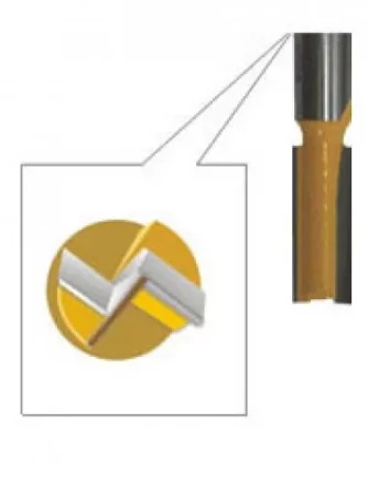 Фреза пазовая прям ф8х19мм хв 8мм 9200 купить в Муравленко