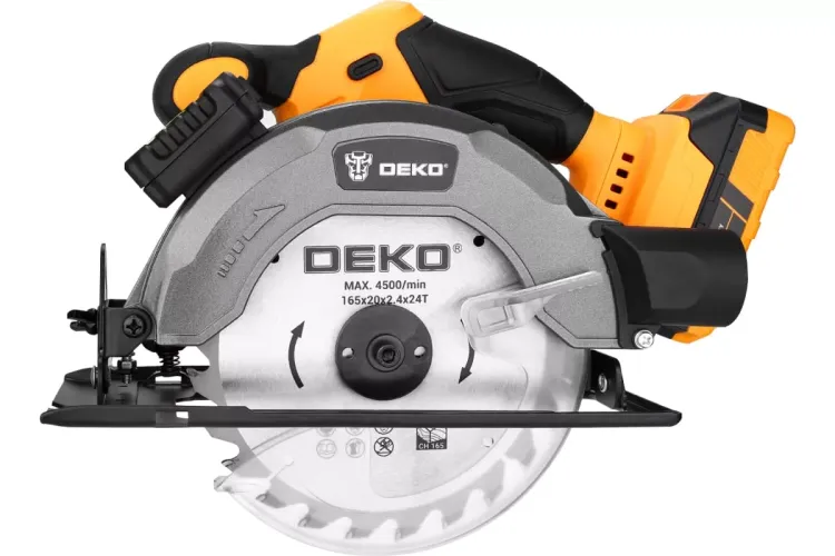 Пила дисковая аккумуляторная DEKO DKCS20 Laser, 063-4205 купить в Муравленко