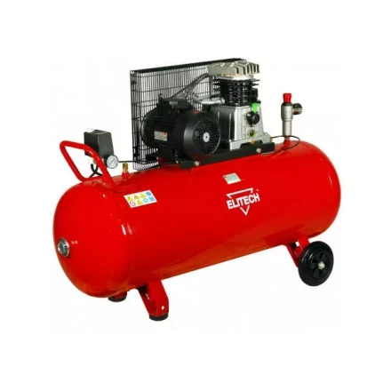 Компрессор масляный поршневой ременной Elitech КР 100/АВ858/5.5Т купить в Муравленко