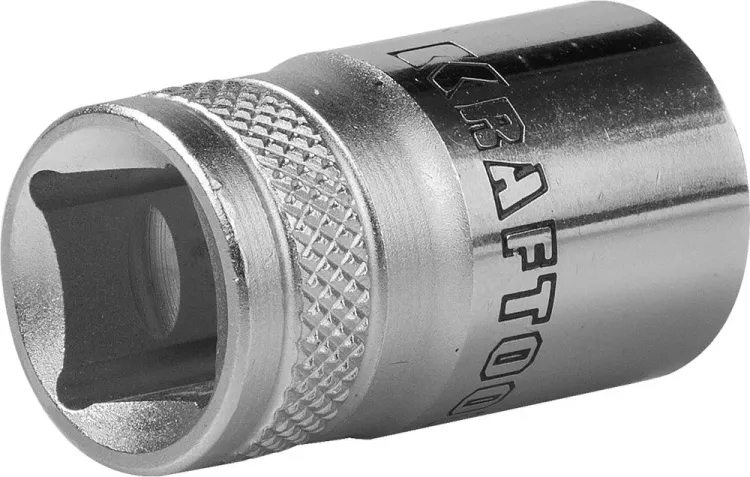 Торцовая головка KRAFTOOL "INDUSTRIE QUALITAT", Cr-V, SUPER-LOCK, хромосатинированная, 1/2", 15 мм 27801-15_z01 купить в Муравленко