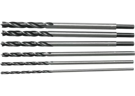 Набор сверл по дереву 6-8-10-12-13-14 мм L 300 мм 6 штук цилиндрический хвостовик СИБРТЕХ 702235 купить в Муравленко