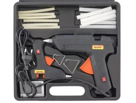 Набор клеевых пистолетов в кейсе 7/11 мм 20/100 Вт 3/8 г./мин. выключатель SPARTA 93038 купить в Муравленко