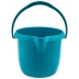 Ведро пластмассовое круглое 12 л, бирюзовое, Home Palisad 929575 купить в Муравленко