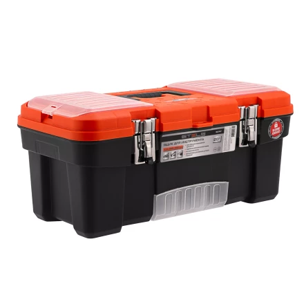 Ящик для инструмента с мет. замками 22&quot;, 560х285x235 мм Россия Stels 90748 купить в Муравленко