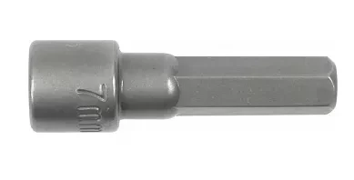 Головка торцевая  с шестигранным хвостовиком  6 х 36 мм Кратон 1 12 02 052 купить в Муравленко