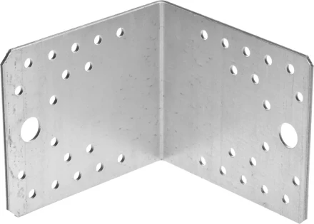 Крепежный угол ЗУБР "МАСТЕР", 90х105х105мм, 20шт 310125-90-105 купить в Муравленко