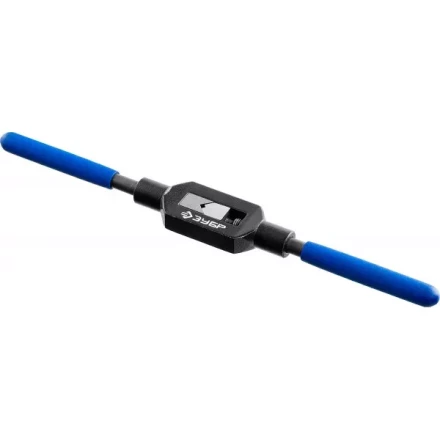 Метчикодержатель №3, с регулируемыми вкладышами, сталь 45, для метчиков - M5-M20, общая длина - 375 мм, ЗУБР Профессионал 28232-3 купить в Муравленко