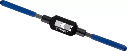 Метчикодержатель №3, с регулируемыми вкладышами, сталь 45, для метчиков - M5-M20, общая длина - 375 мм, ЗУБР Профессионал 28232-3 купить в Муравленко