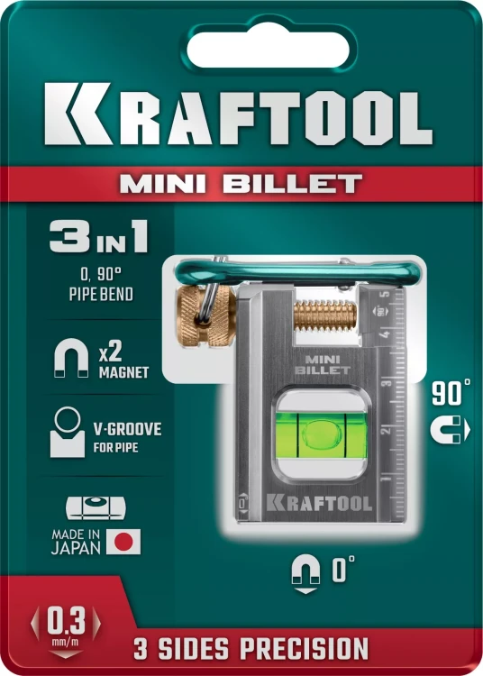 Брусковый магнитный уровень KRAFTOOL 34791 купить в Муравленко