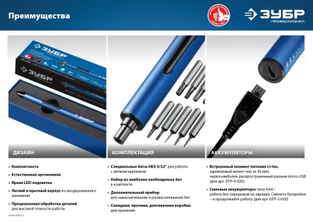 Отвертка для точных работ ОТР-4 Н20 серия ПРОФЕССИОНАЛ купить в Муравленко