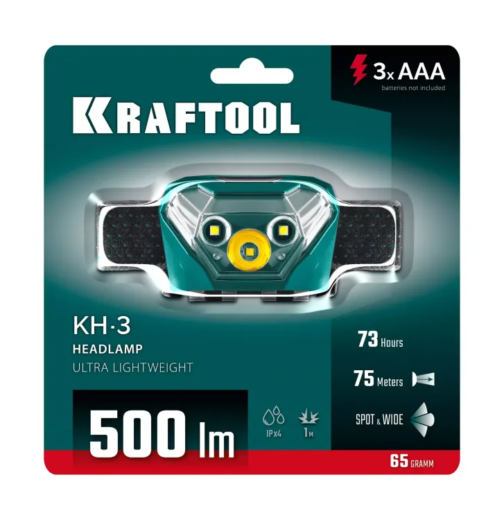Налобный фонарь KH-3 56456 купить в Муравленко