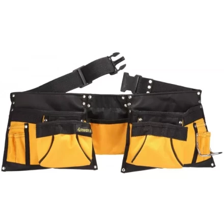 Пояс STAYER для инструментов, нейлоновый, 12 карманов 38610 купить в Муравленко