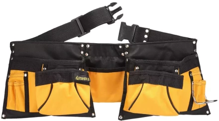 Пояс STAYER для инструментов, нейлоновый, 12 карманов 38610 купить в Муравленко