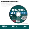Круги отрезные абразивные, по нержавеющей стали 36256-125-1.6 купить в Муравленко