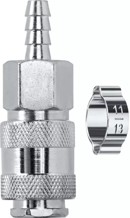 Переходник KRAFTOOL EXPERT QUALITAT для пневмоинструмента, штуцер- быстросъемное соединение мама 06596-08 купить в Муравленко