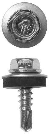 Саморезы ЗУБР &quot;ПРОФЕССИОНАЛ&quot; оцинков., для крепл. кров. матер. к металл. констр., 5.5x25мм, 420шт 4-300315-55-025 купить в Муравленко