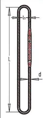 Строп канатный петлевой СКП 12.5 т L=3 м опрессовка купить в Муравленко