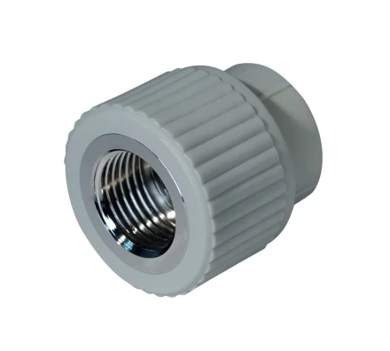 Муфта комб. PP-R ВР 20мм х 1/2 сер.(50/200) 44383 купить в Муравленко