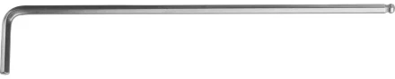 Ключ KRAFTOOL &quot;INDUSTRIE&quot; имбусовый, длинный c шариком, Cr-Mo, хромосатинированное покрытие, HEX 3 27437-3 купить в Муравленко