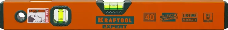 Уровень коробчатый, KRAFTOOL 34710-040, 2 ампулы, 0,5 мм/м, 400мм 34710-040_z01 купить в Муравленко