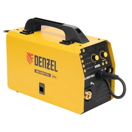 Аппарат инвертор. полуавтомат. cварки IMIG-200SP Pulse, 200 А, ПВ 60%, катушка 5 кг// Denzel 94362 купить в Муравленко