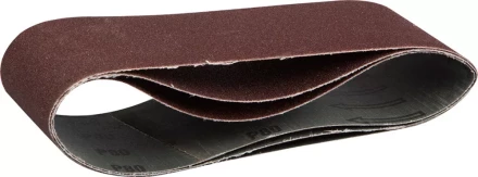 Лента шлифовальная бесконечная ЗУБР &quot;МАСТЕР&quot; на тканевой основе, для ЛШМ, P80, 75х457мм, 3шт 35541-080 купить в Муравленко