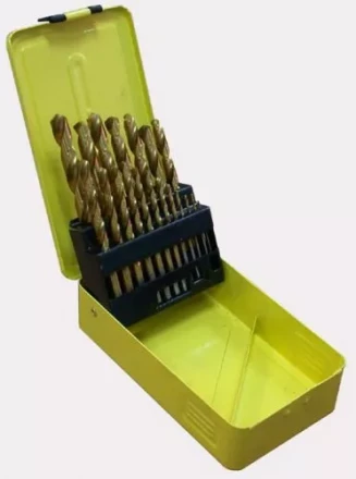 Набор сверл д/мет. 19шт 1-10/шаг0,5мм с покрыт.1/25 21220 купить в Муравленко
