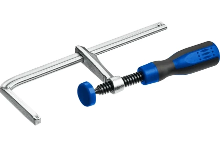 Струбцина универсальная для направляющей шины цельнокованая 60х160мм 32333 купить в Муравленко