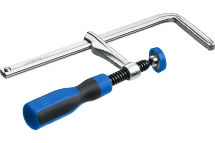 Струбцина универсальная для направляющей шины цельнокованая 60х160мм 32333 купить в Муравленко