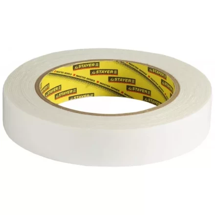 Двухсторонняя клейкая лента на вспененной основе, STAYER Professional 12231-25-05, белая, 25мм х 5м 12231-25-05 купить в Муравленко