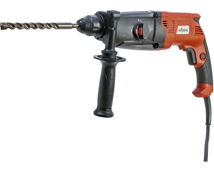Перфоратор ESPIRA RHI-P2603 (sds plus 220–240В/50 Гц, мощн. 800 Вт, 0-1180 об/м, эн.уд. 3,2 Дж), 400451 купить в Муравленко