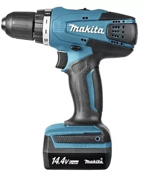 Дрель-шуруповерт аккумуляторная Makita DF347DWLE купить в Муравленко