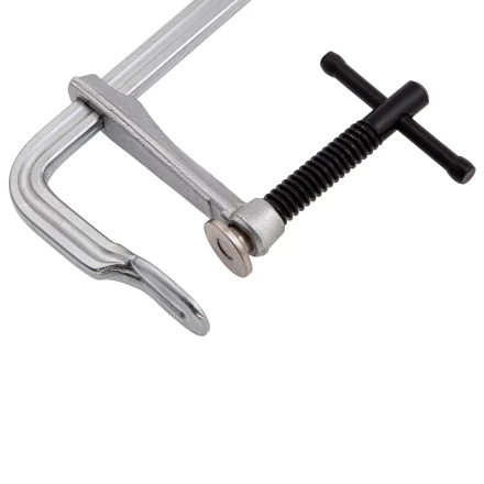 Струбцина F-образная Denzel, 80x300мм, кованая 20466 купить в Муравленко