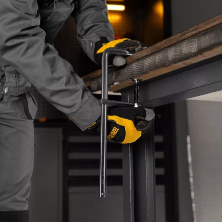 Струбцина F-образная Denzel, 80x300мм, кованая 20466 купить в Муравленко