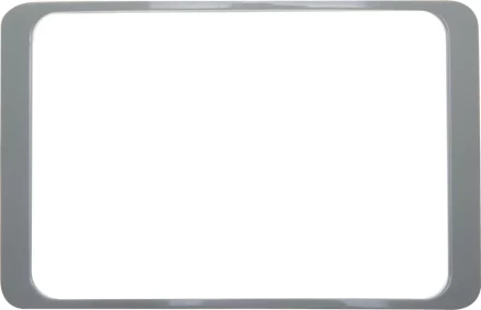 Вставка СВЕТОЗАР &quot;ГАММА&quot; декоративная двойная, цвет серый SV-54174-GR купить в Муравленко